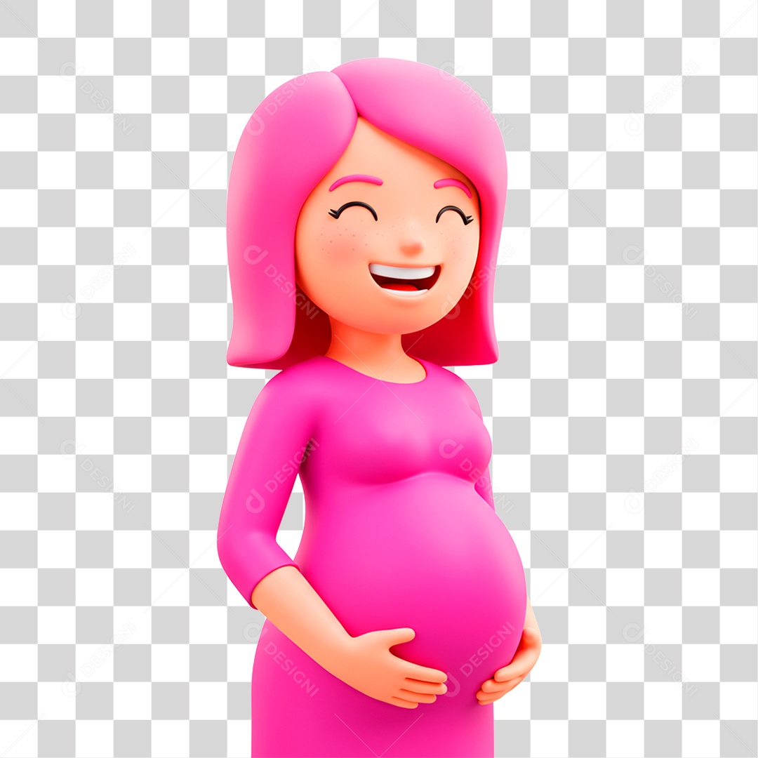 Mulher Grávida PNG Transparente