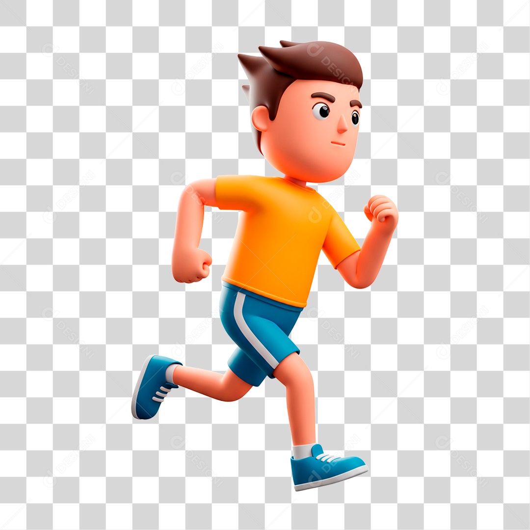 Homem Correndo PNG Transparente