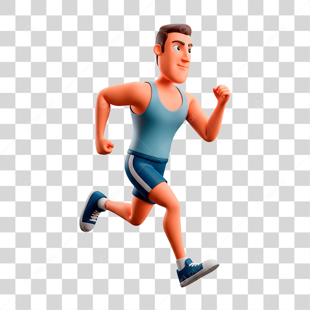 Homem Correndo PNG Transparente