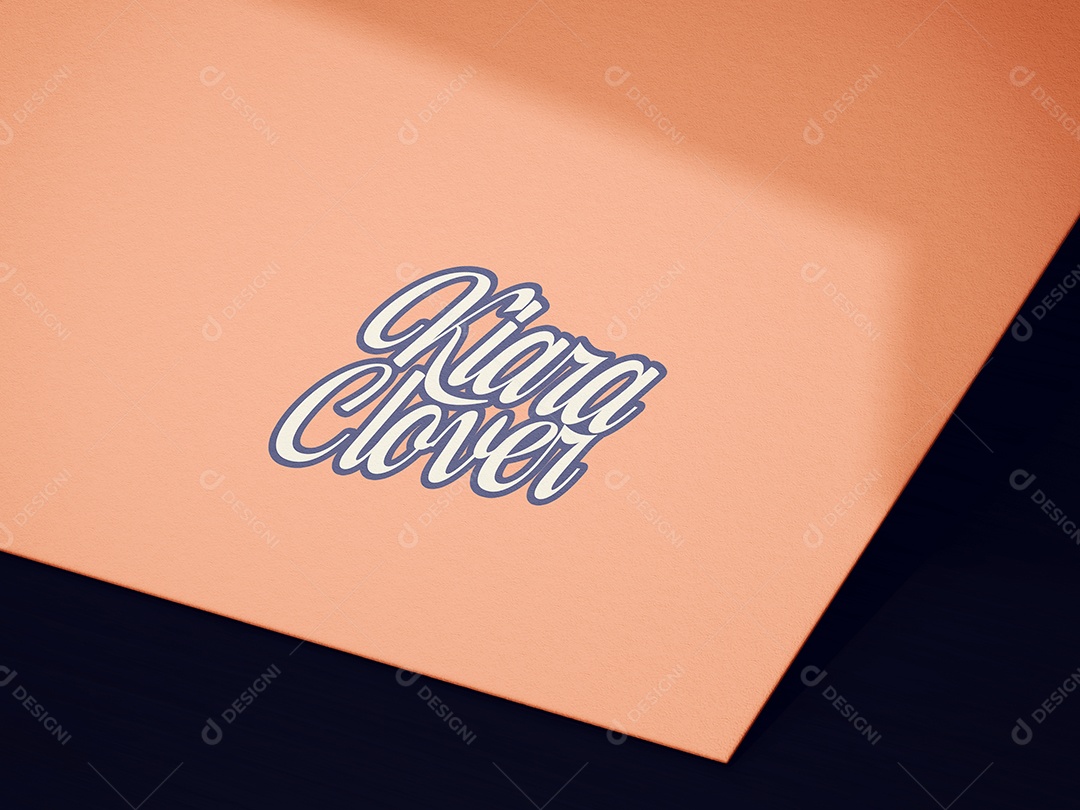 Mockup Logo PSD Editável