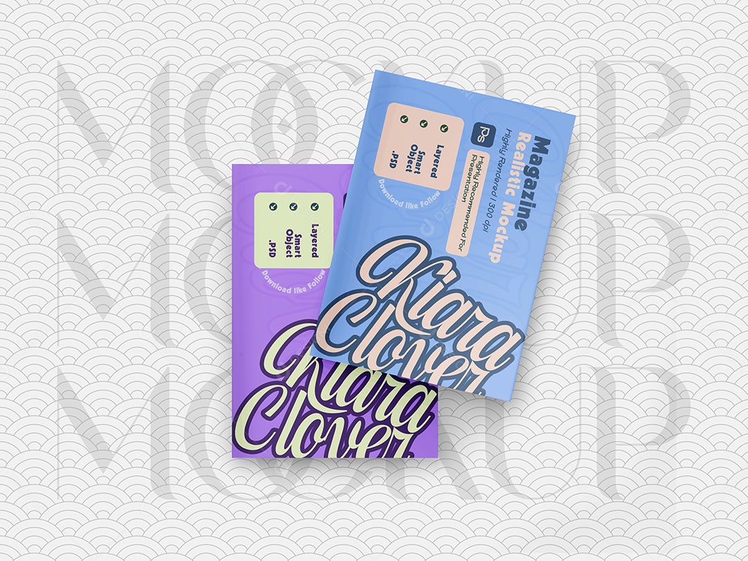 Mockup Logotipo Em Papel PSD Editável