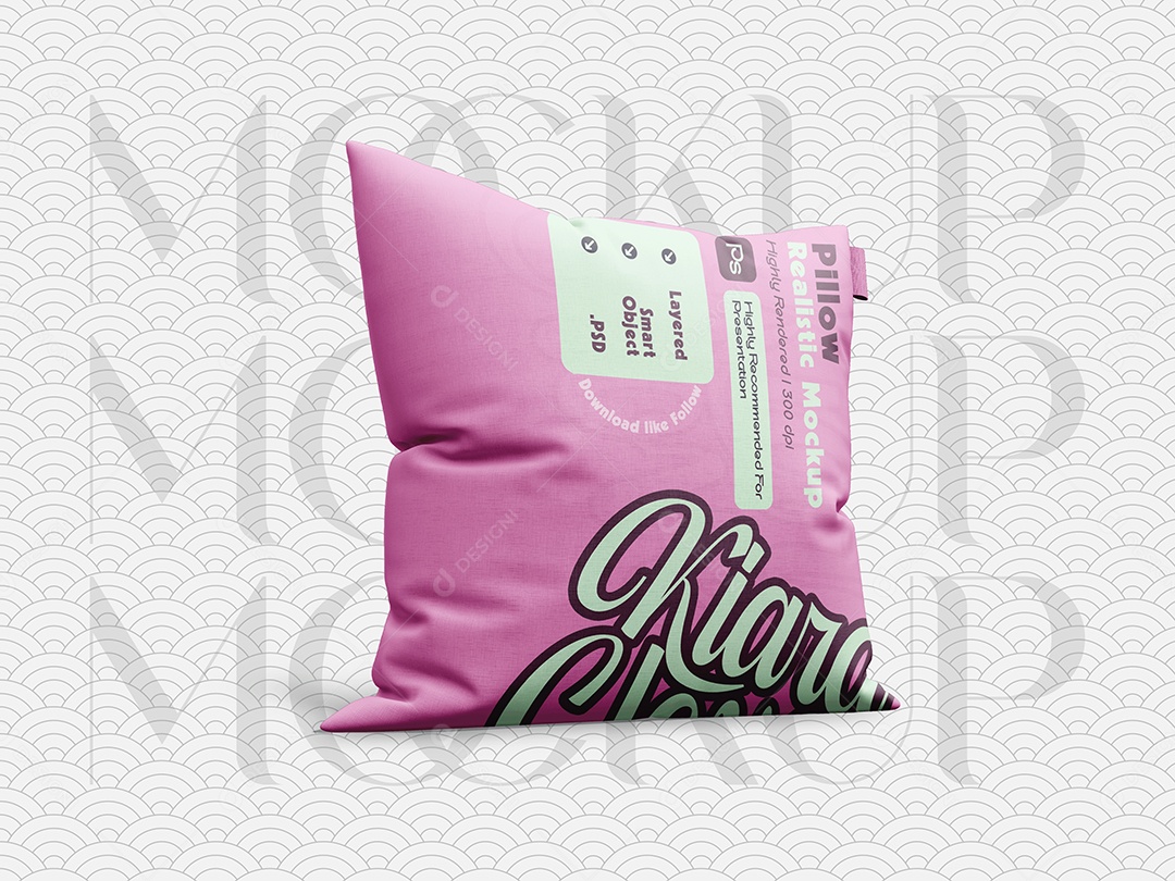Mockup Almofada PSD Editável