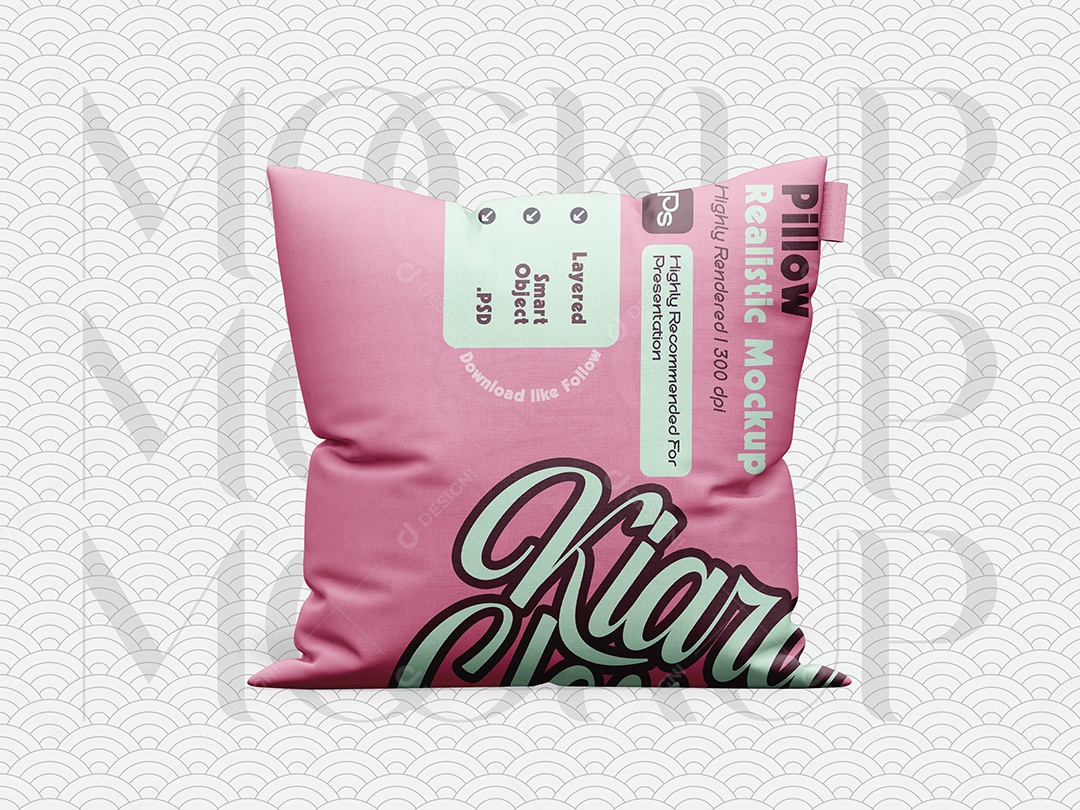 Mockup Almofada PSD Editável