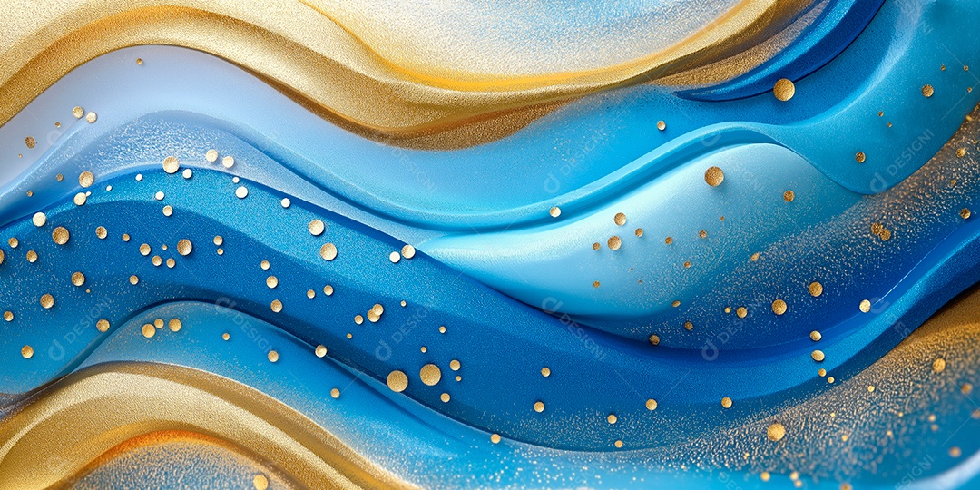 Renderizar fundo abstrato com azul