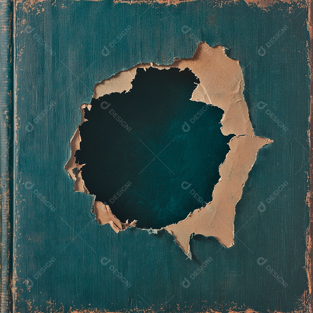 Imagem para capa de livro rasgada