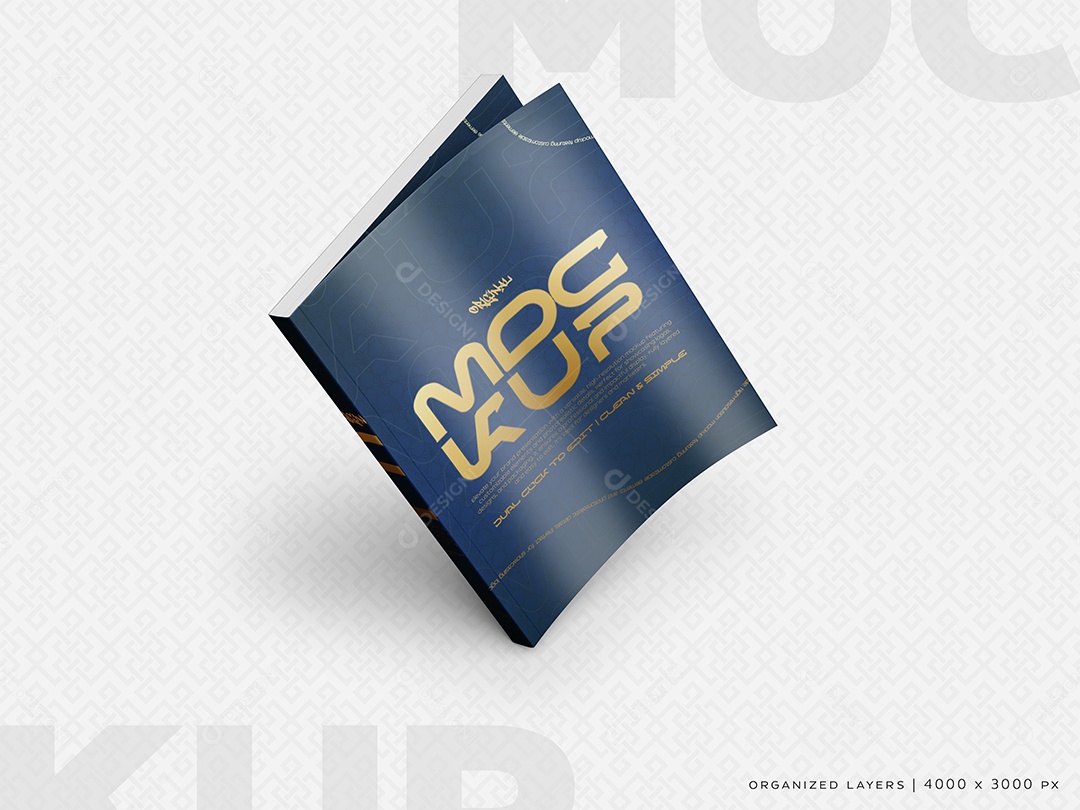 Mockup Livro PSD Editável