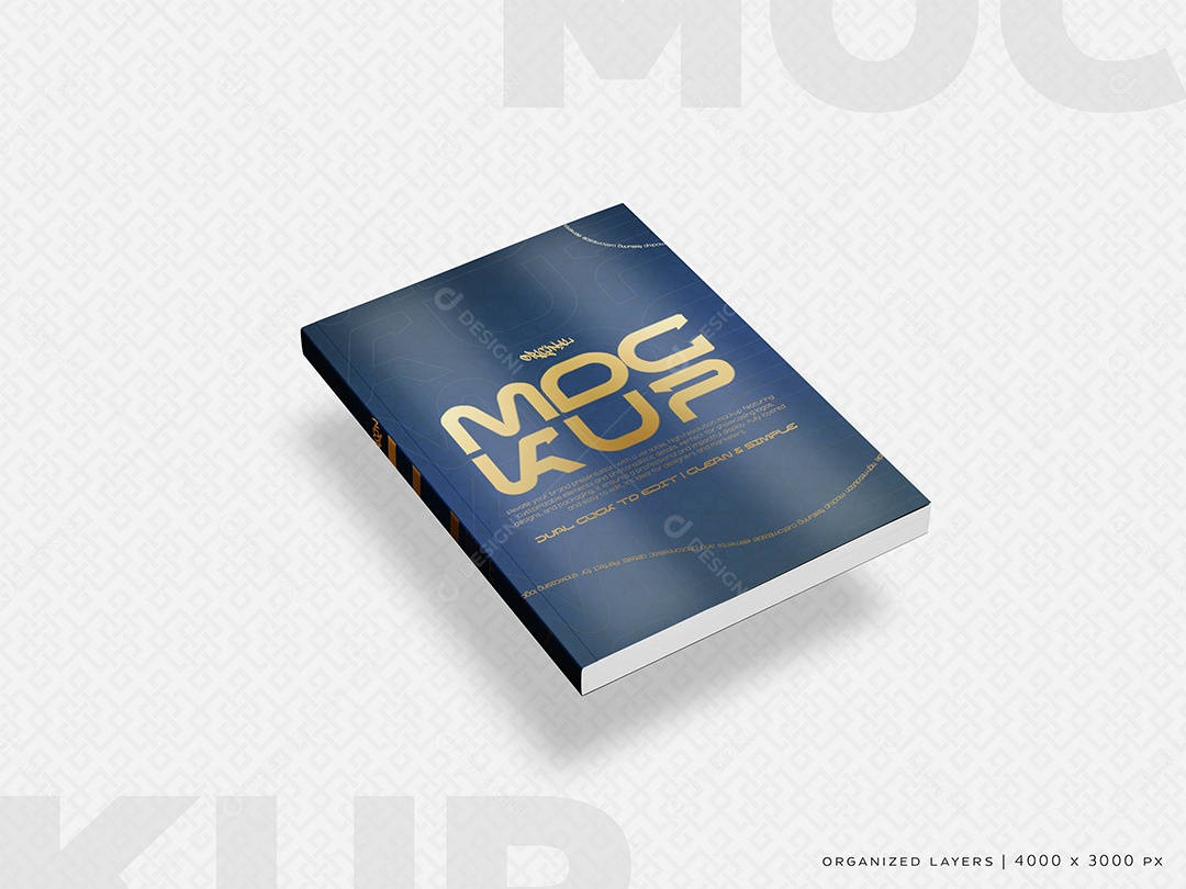 Mockup Livro PSD Editável