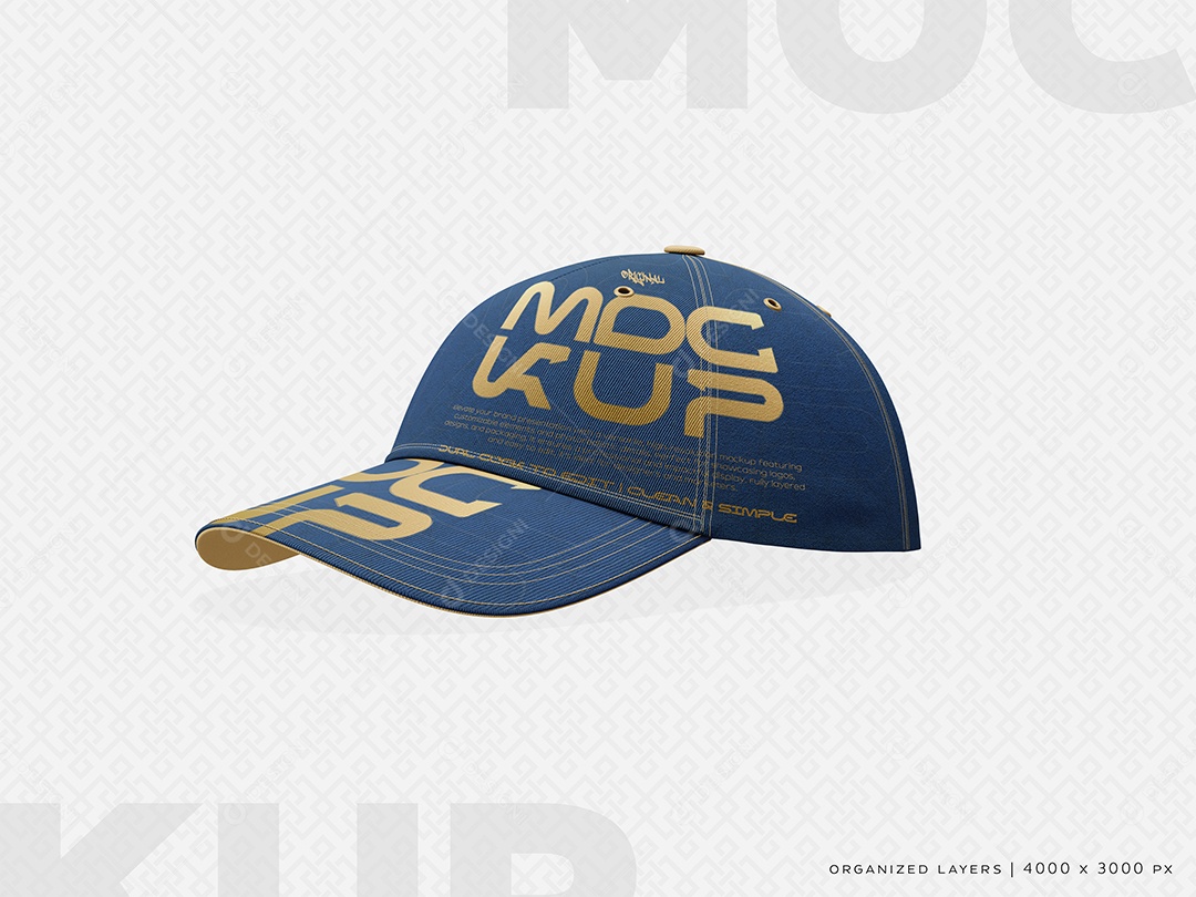 Mockup de Boné PSD Editável