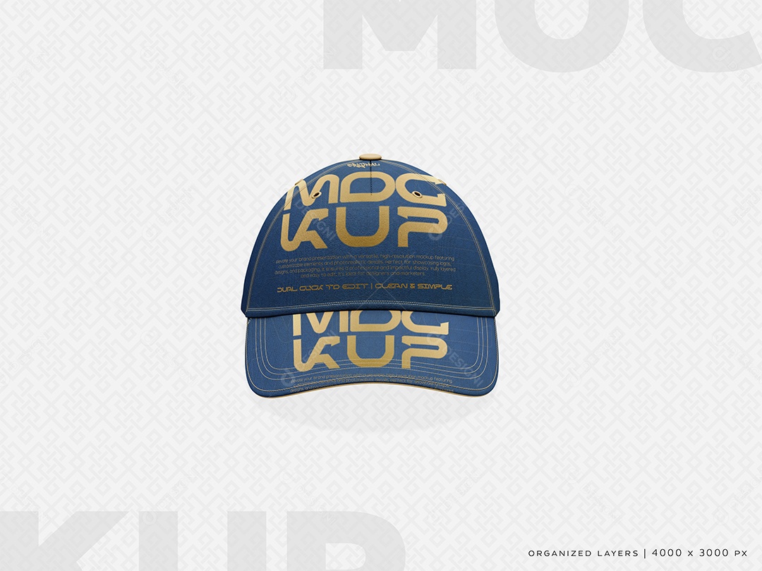Mockup de Boné PSD Editável
