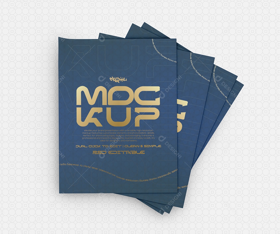 Mockup Panfletos PSD Editável