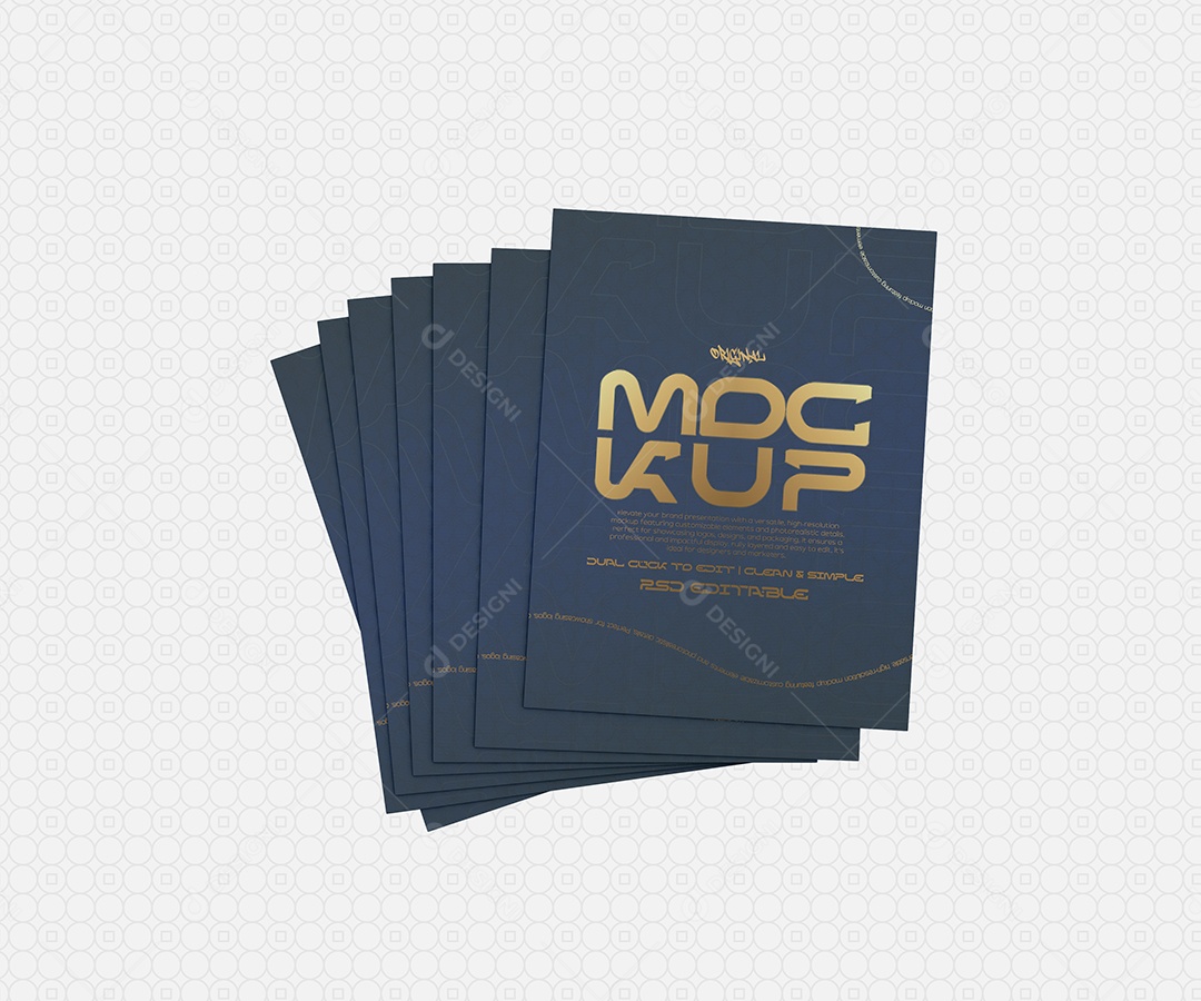 Mockup Panfletos PSD Editável
