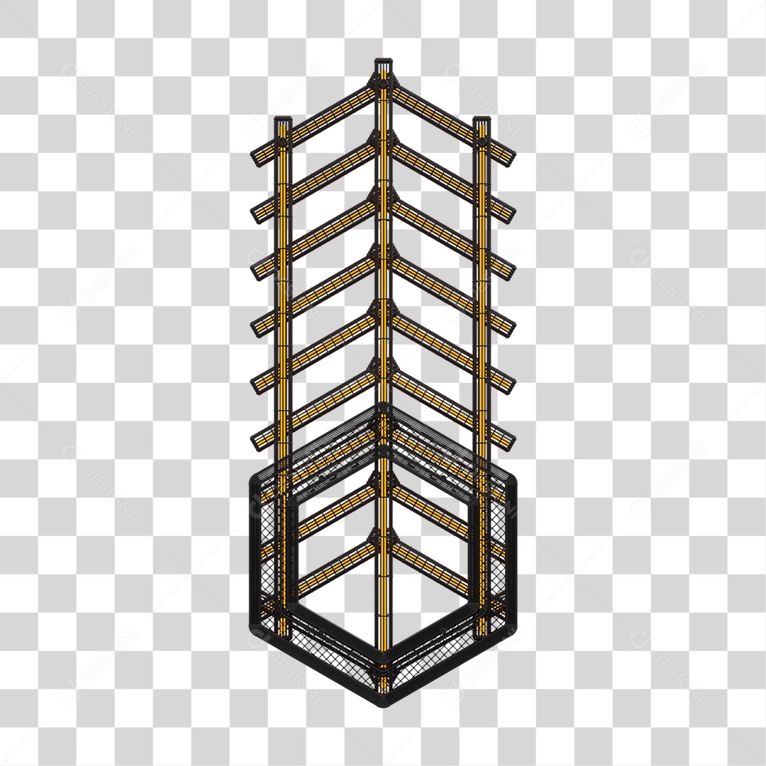 Kit Painel de Metal PNG Transparente