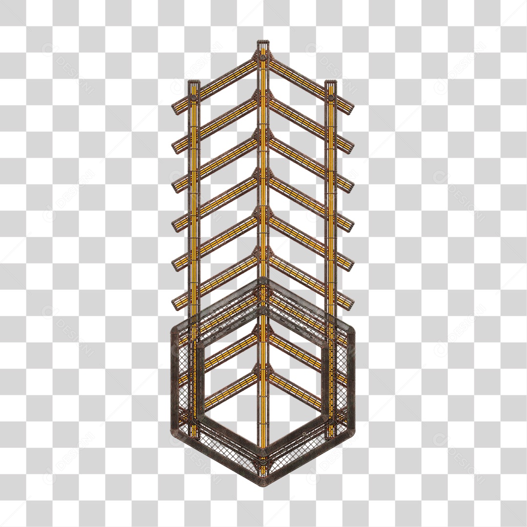 Kit Painel de Metal PNG Transparente