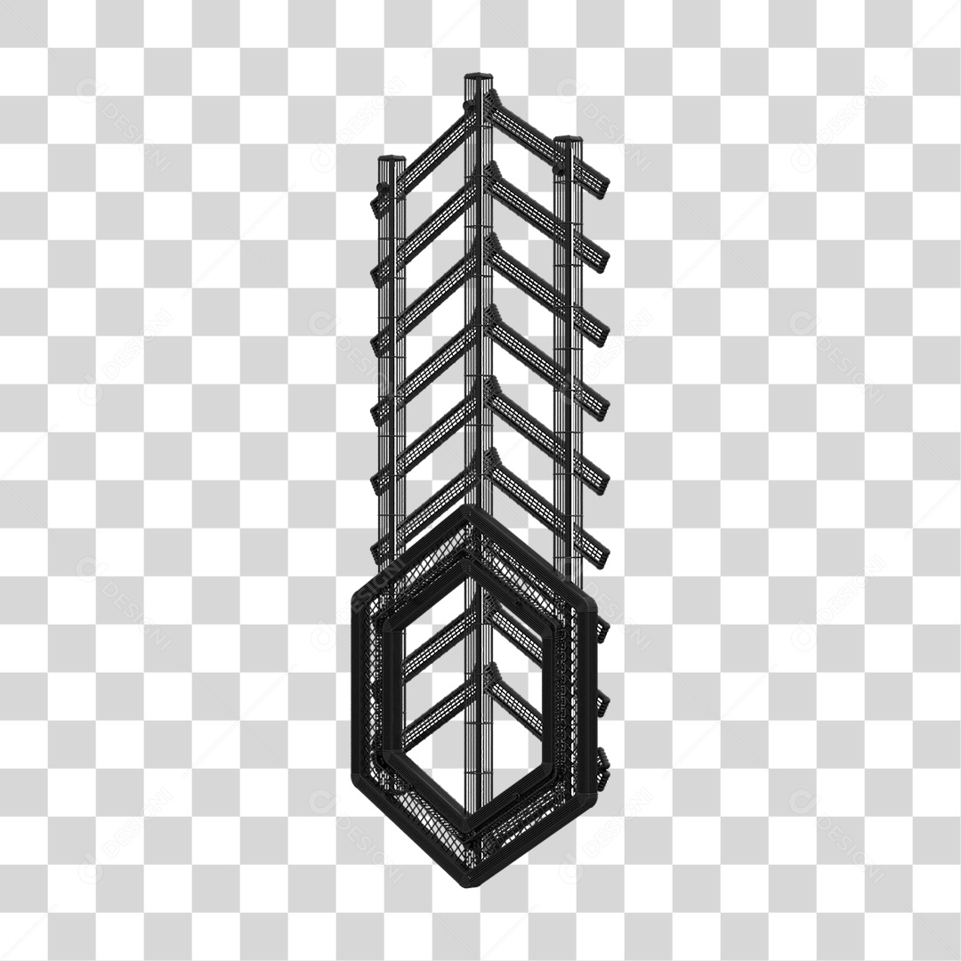 Kit Painel de Metal PNG Transparente