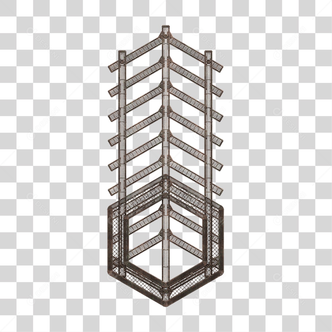 Kit Painel de Metal PNG Transparente