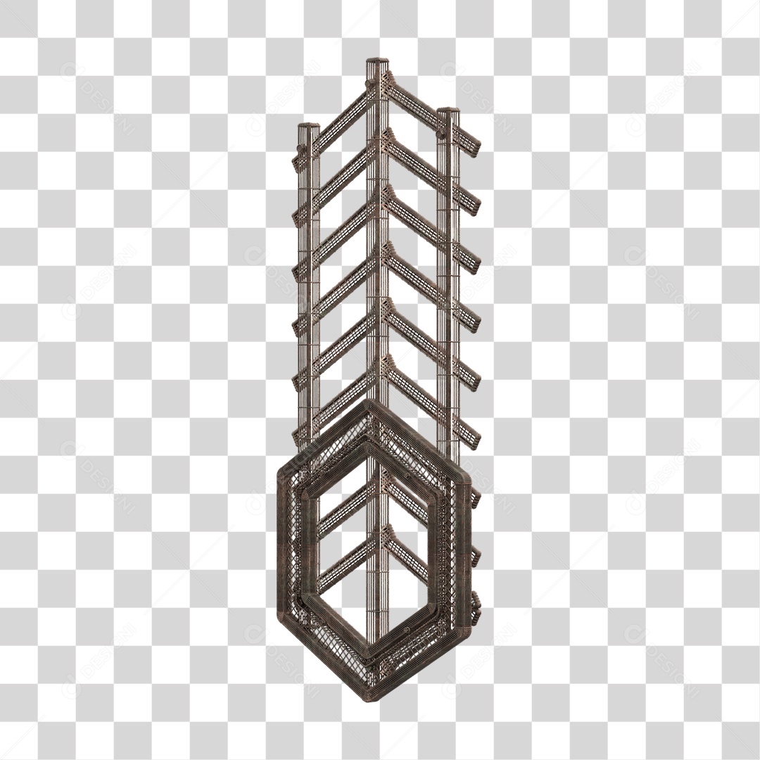 Kit Painel de Metal PNG Transparente