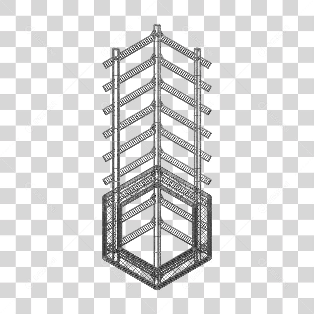 Kit Painel de Metal PNG Transparente