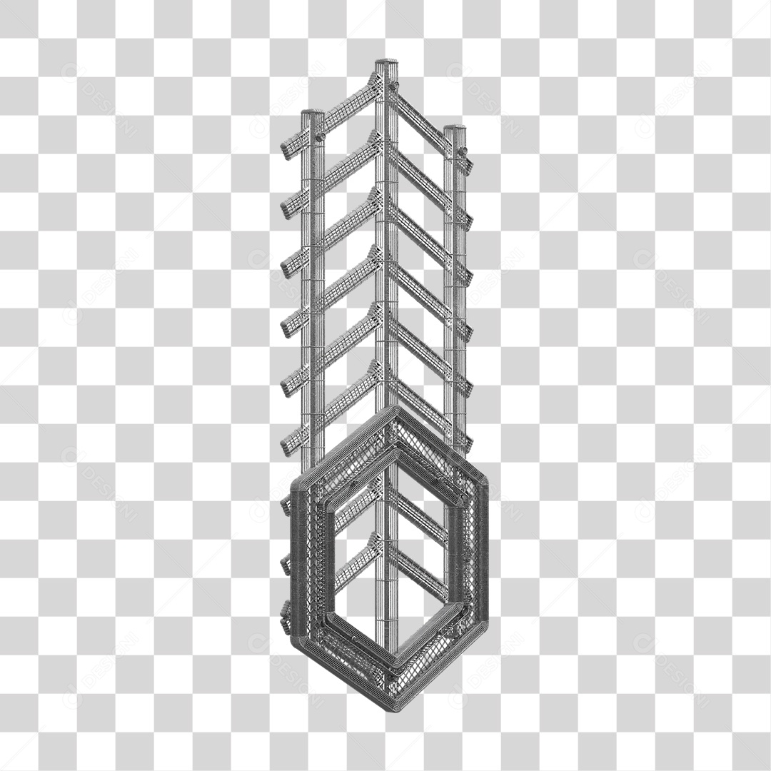 Kit Painel de Metal PNG Transparente