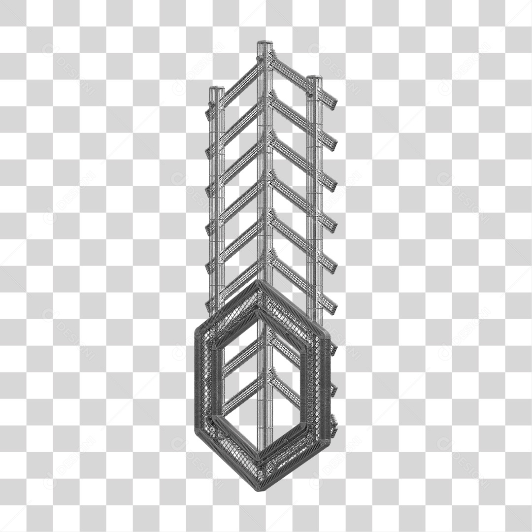 Kit Painel de Metal PNG Transparente