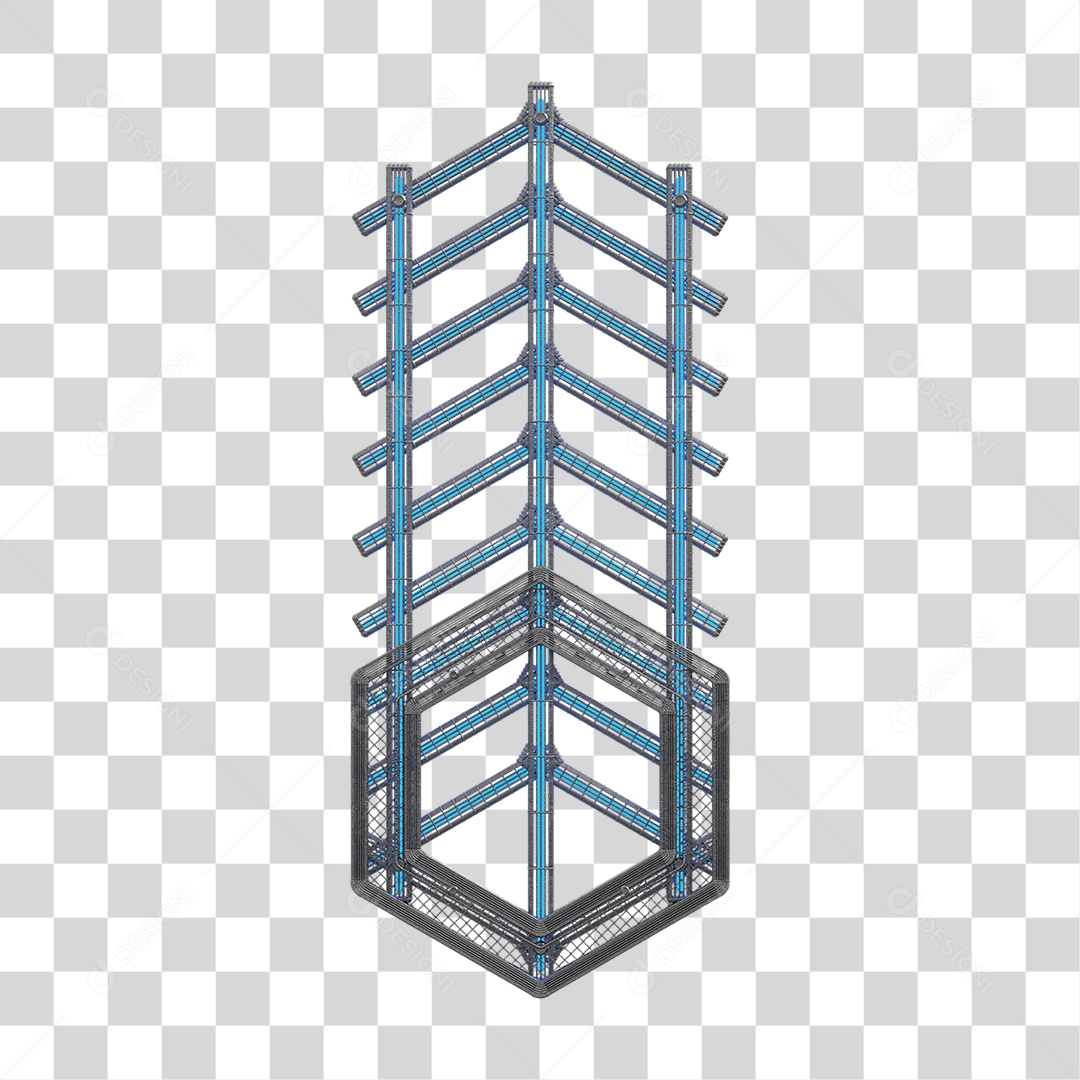 Kit Painel de Metal PNG Transparente