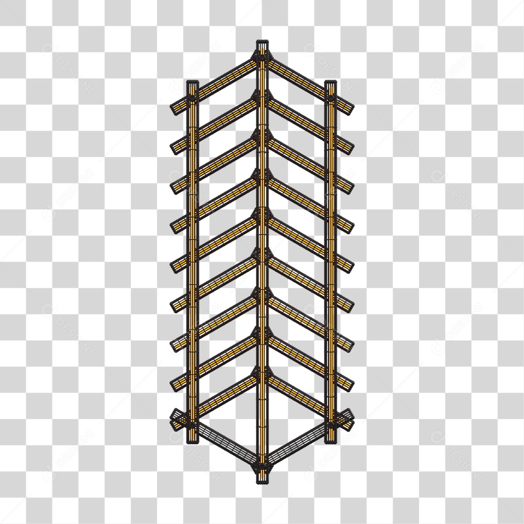 Kit Painel de Metal PNG Transparente