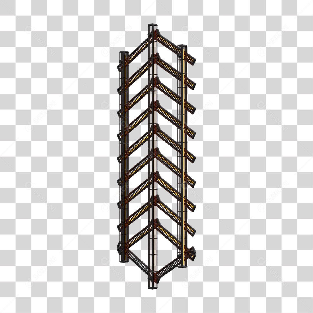 Kit Painel de Metal PNG Transparente