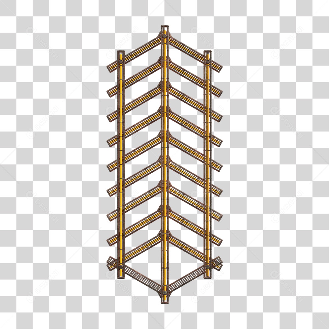 Kit Painel de Metal PNG Transparente