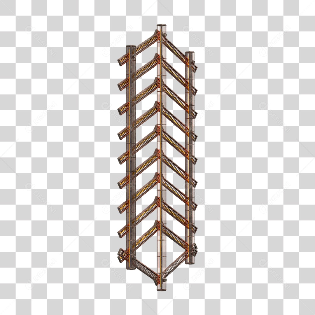 Kit Painel de Metal PNG Transparente