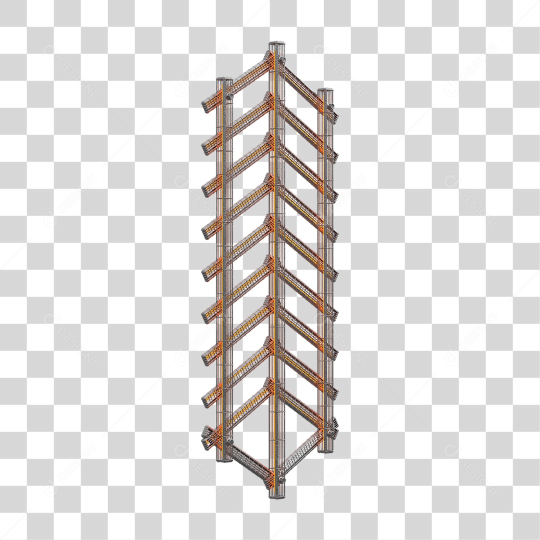 Kit Painel de Metal PNG Transparente