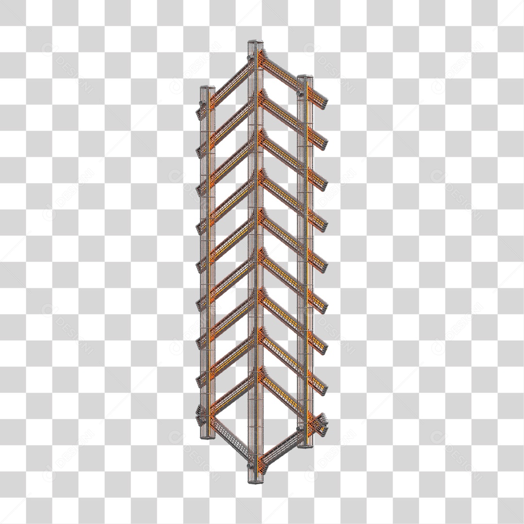 Kit Painel de Metal PNG Transparente