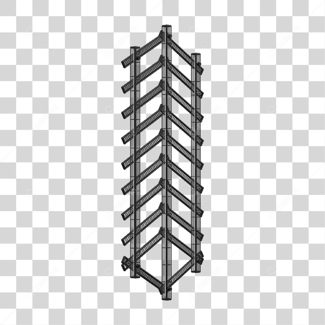 Kit Painel de Metal PNG Transparente