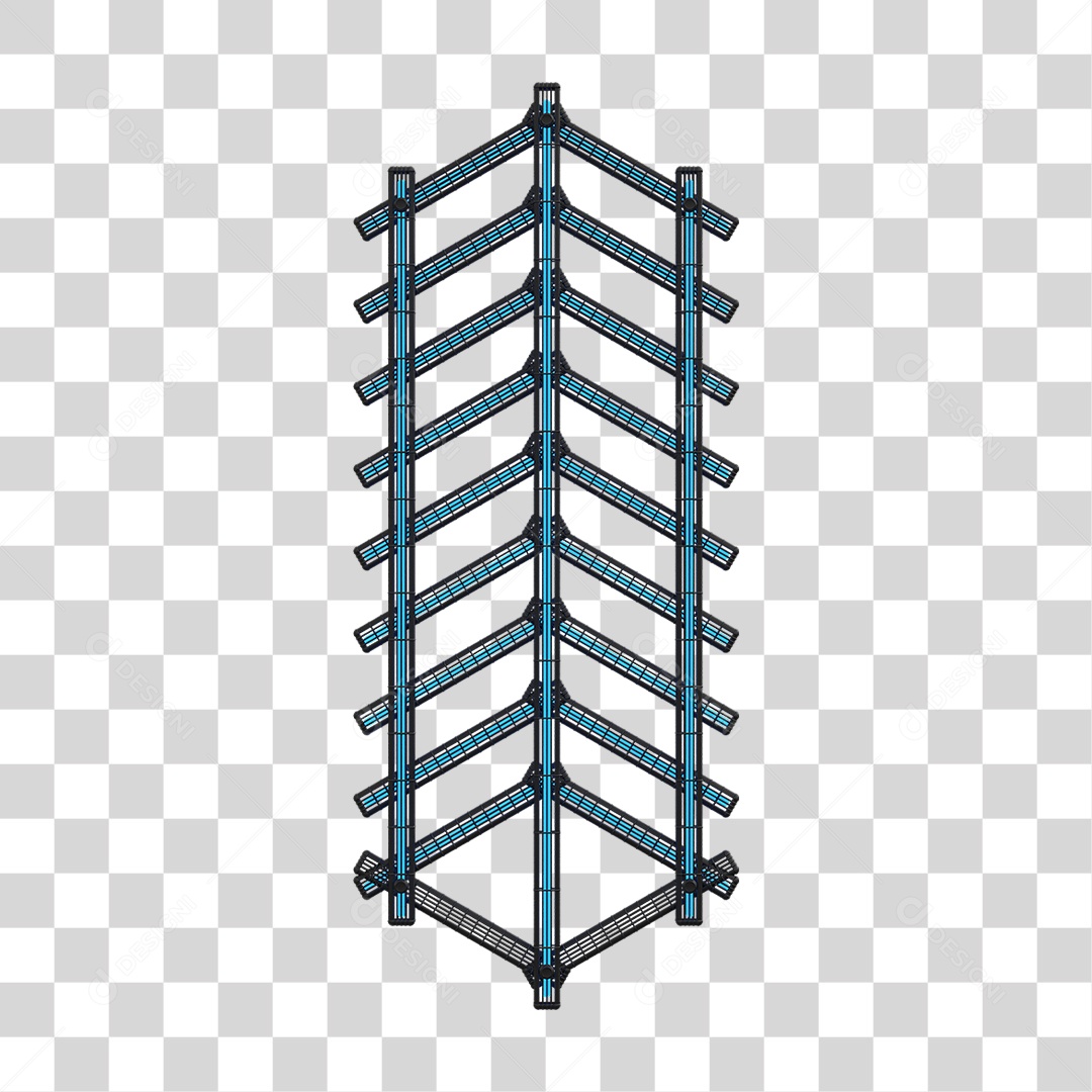 Kit Painel de Metal PNG Transparente