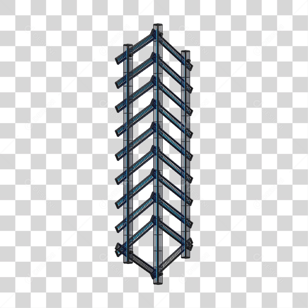 Kit Painel de Metal PNG Transparente