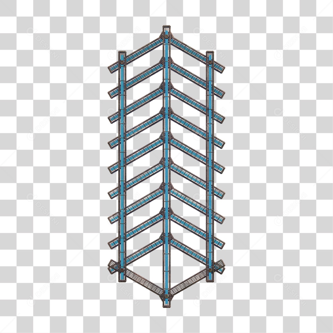 Kit Painel de Metal PNG Transparente