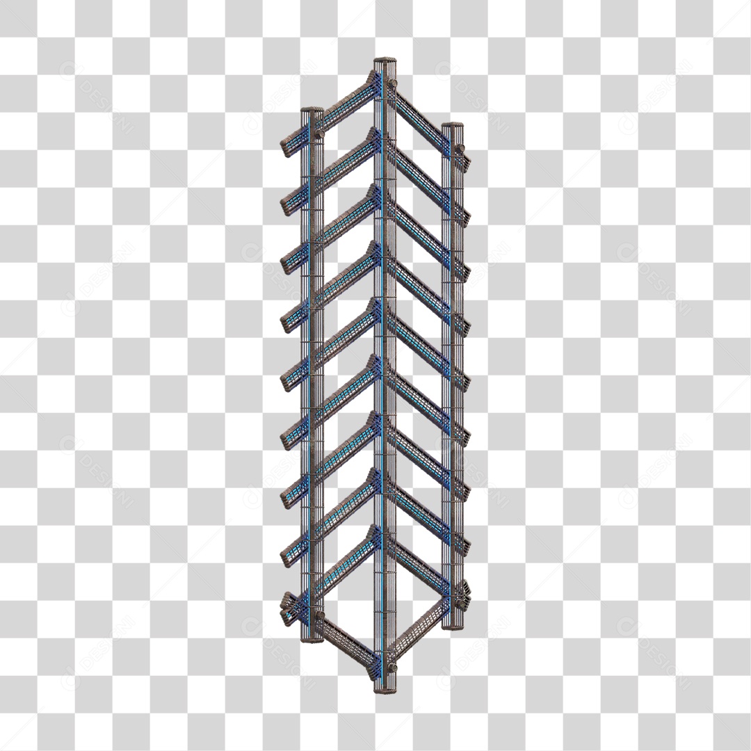 Kit Painel de Metal PNG Transparente