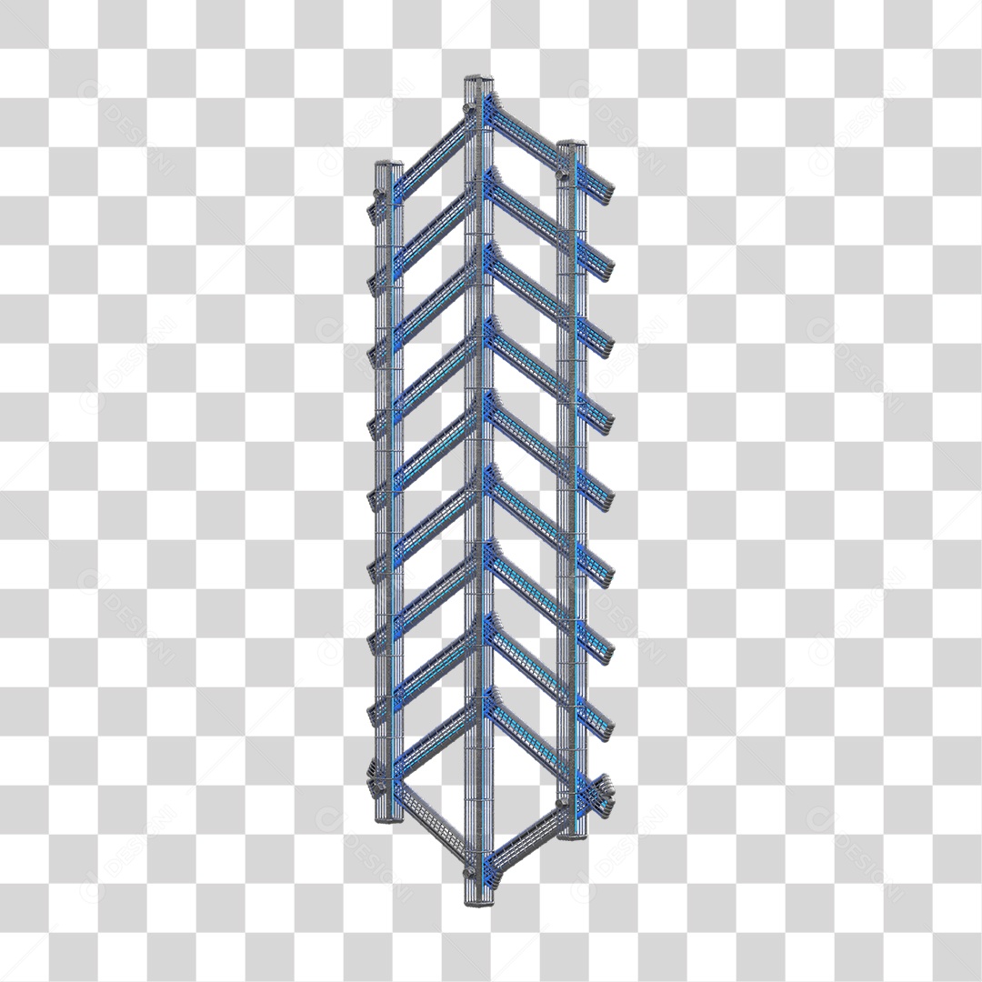 Kit Painel de Metal PNG Transparente