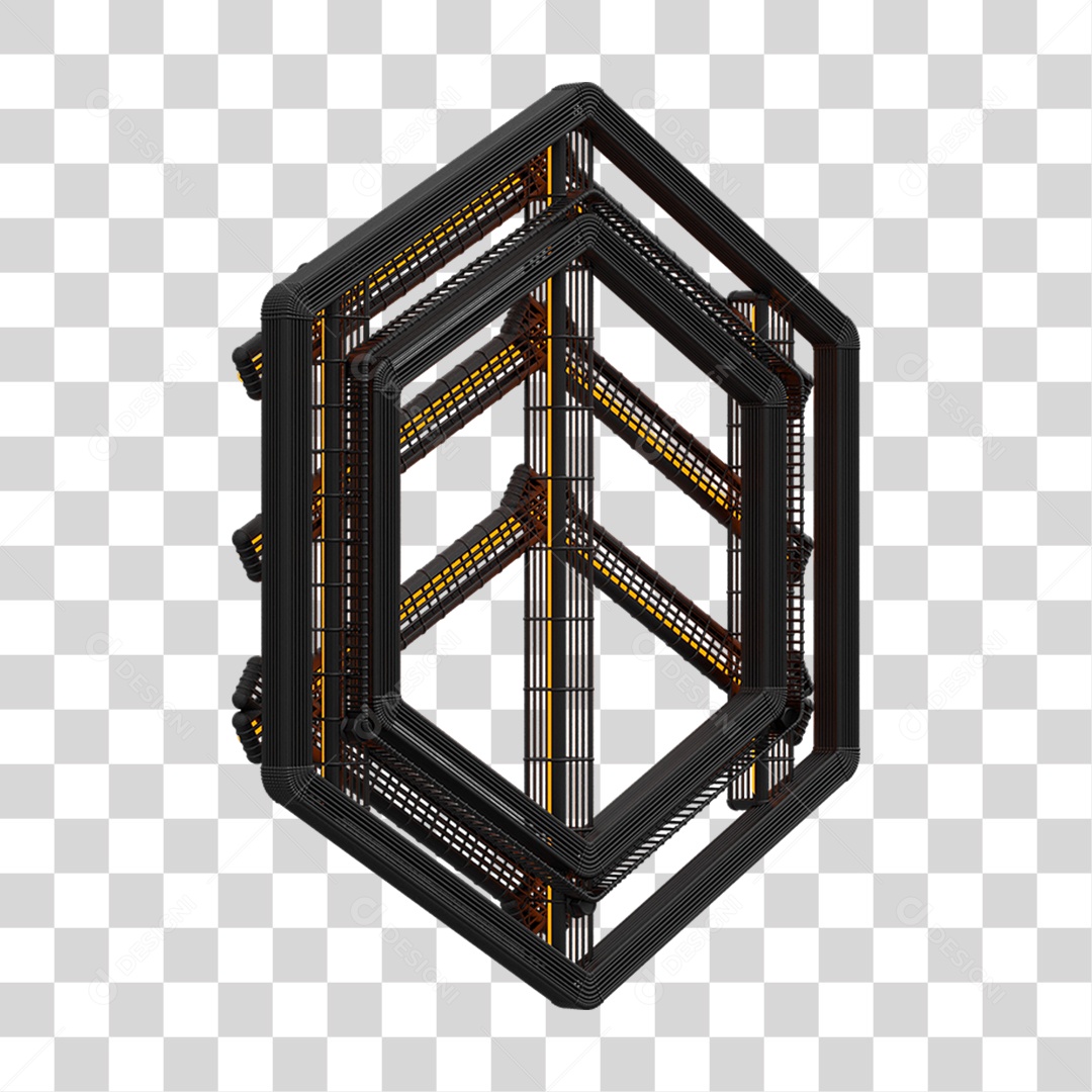 Kit Painel de Metal PNG Transparente