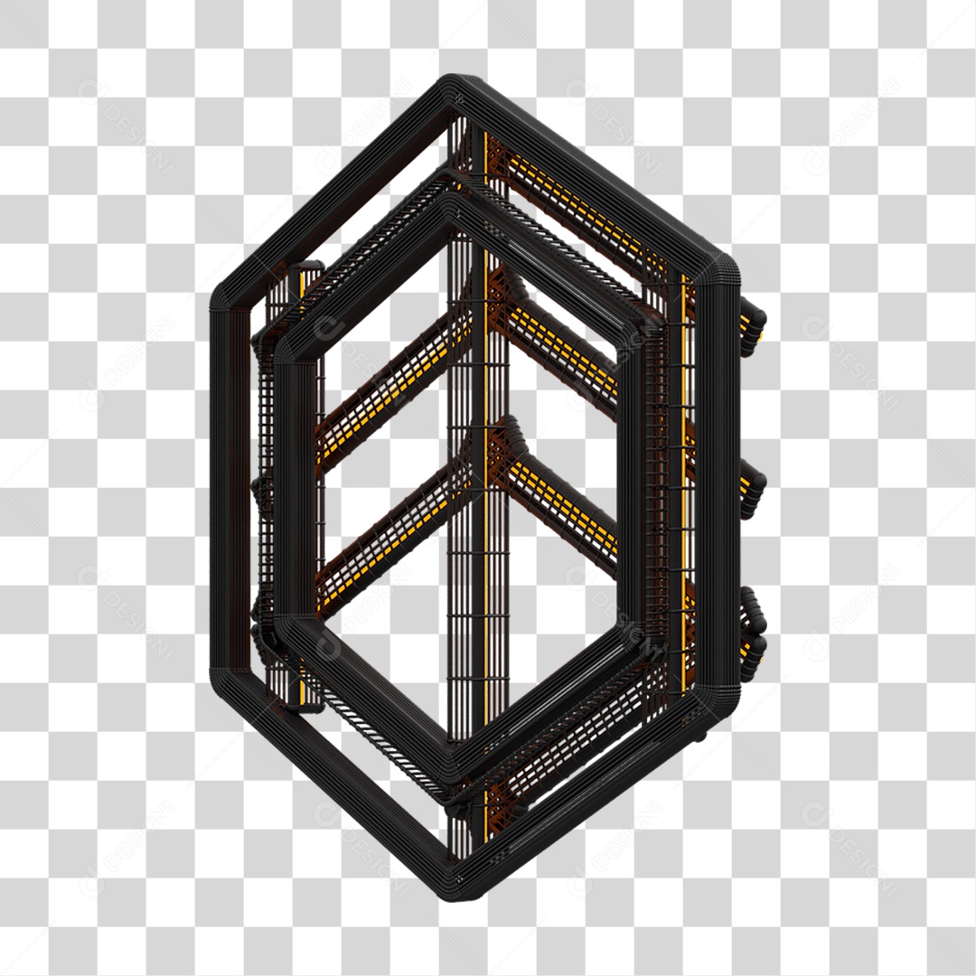 Kit Painel de Metal PNG Transparente