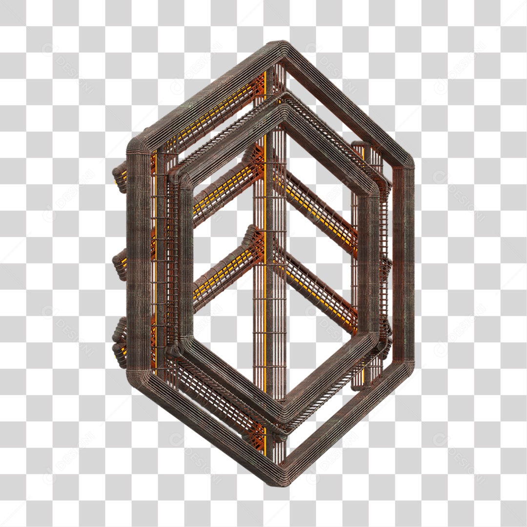 Kit Painel de Metal PNG Transparente