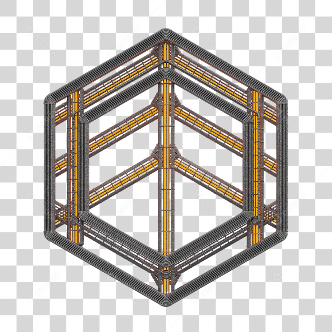 Kit Painel de Metal PNG Transparente