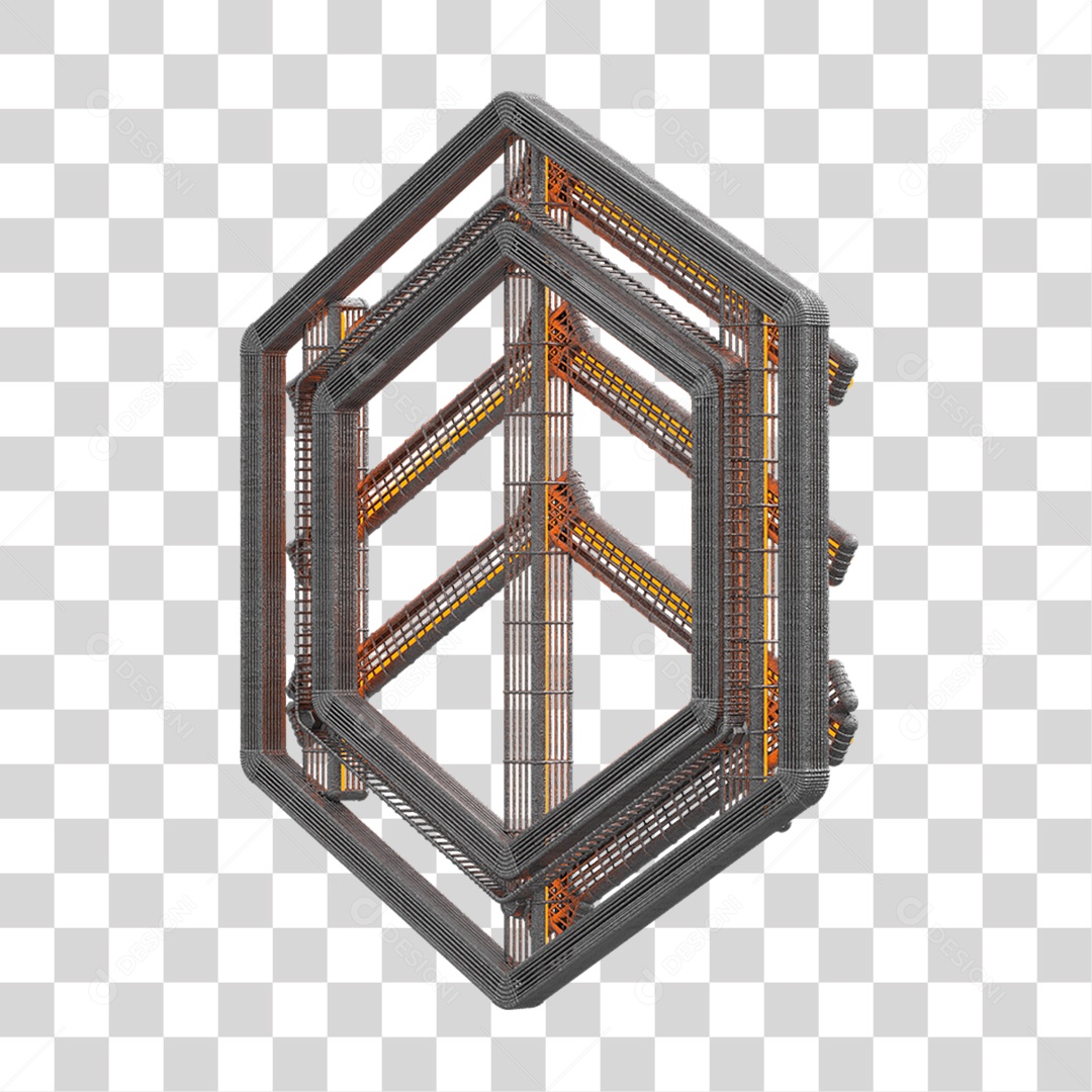 Kit Painel de Metal PNG Transparente