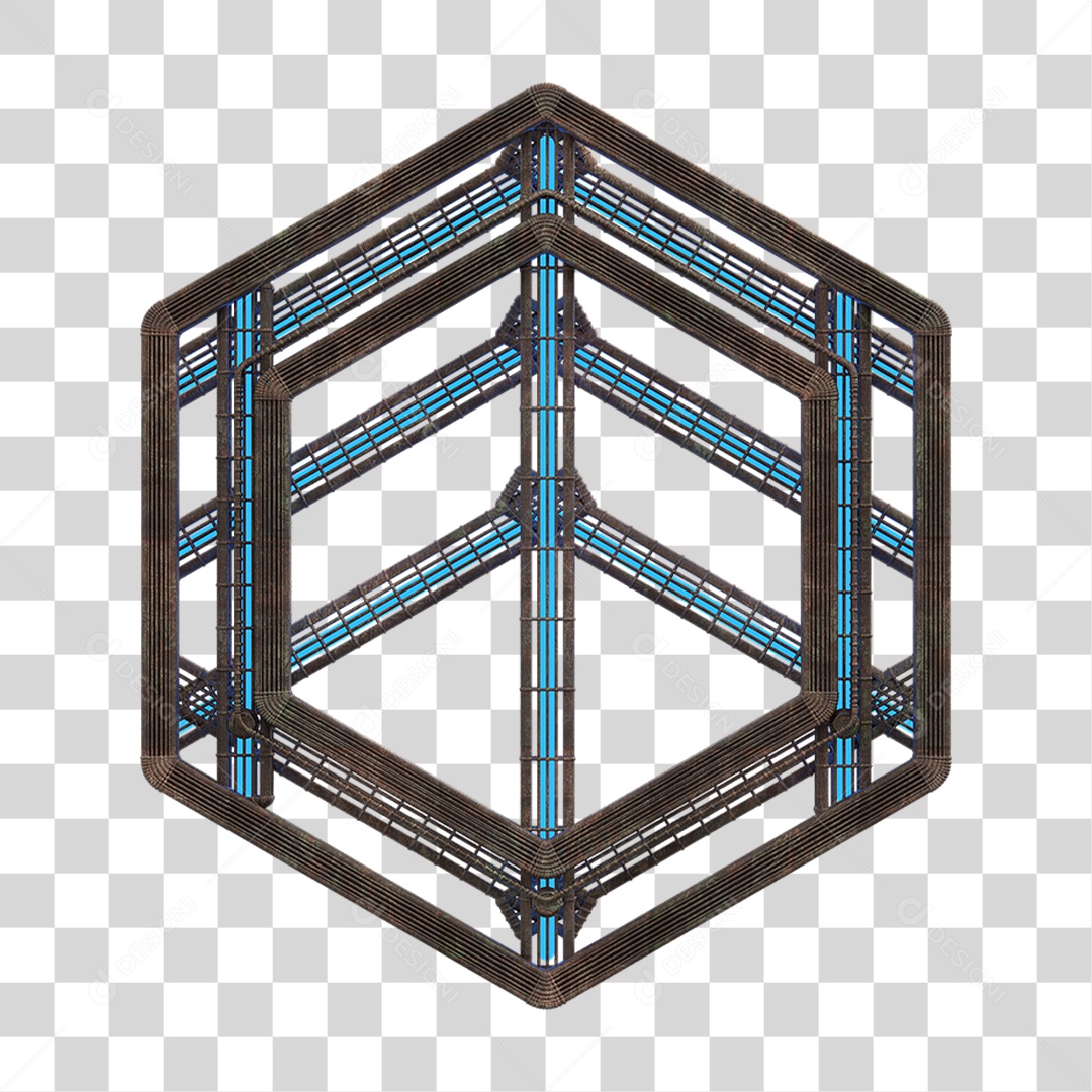 Kit Painel de Metal PNG Transparente