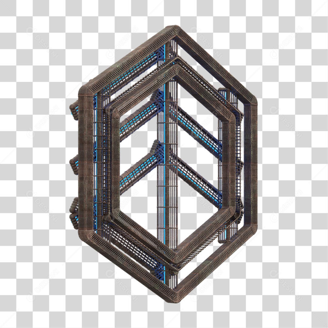 Kit Painel de Metal PNG Transparente