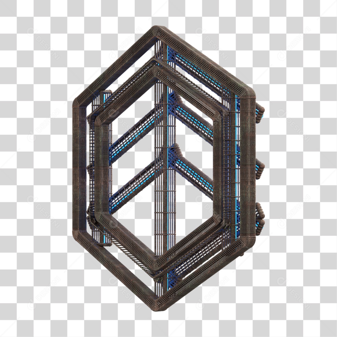 Kit Painel de Metal PNG Transparente