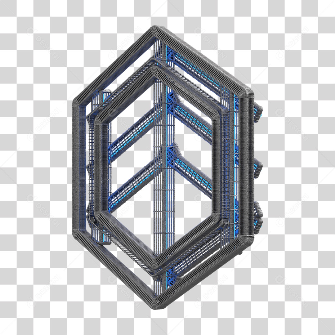 Kit Painel de Metal PNG Transparente