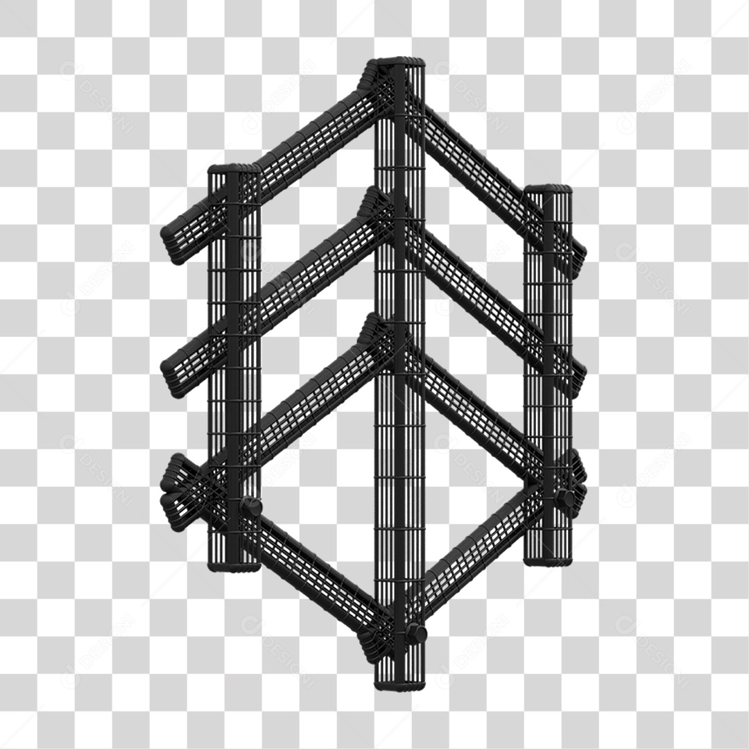 Kit Painel de Metal PNG Transparente