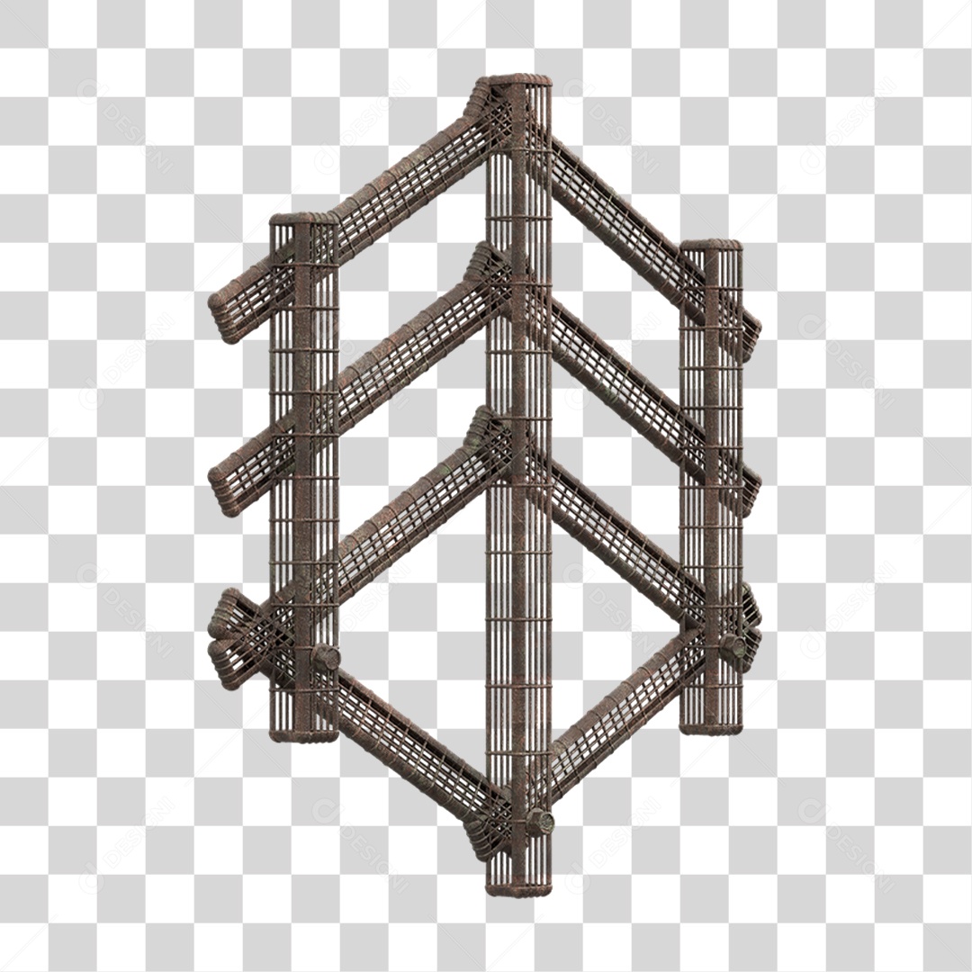 Kit Painel de Metal PNG Transparente