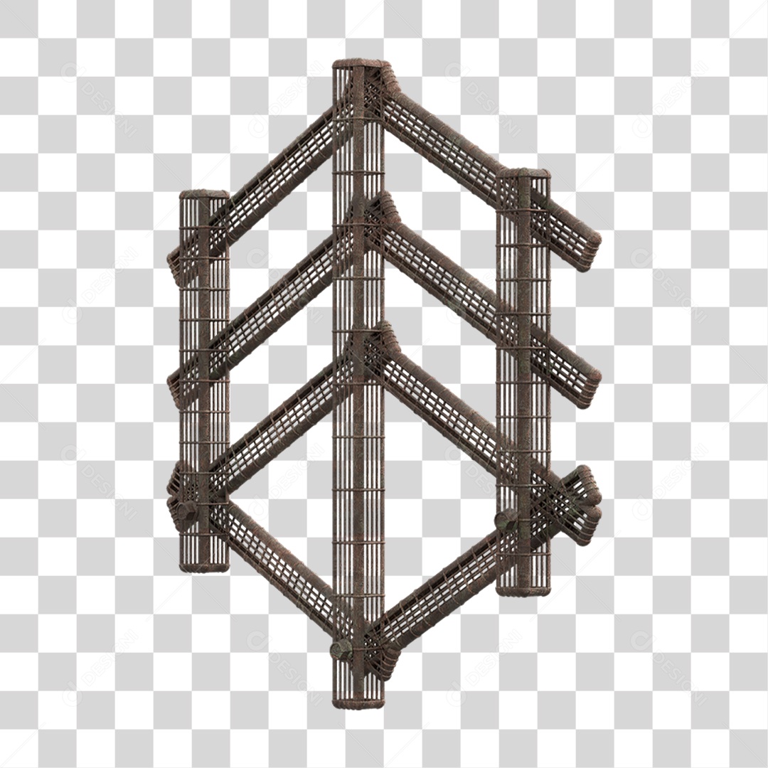 Kit Painel de Metal PNG Transparente