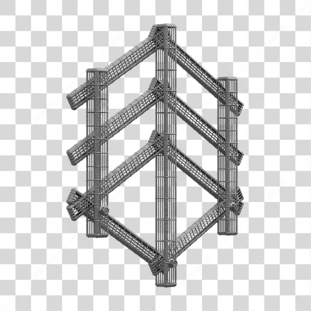 Kit Painel de Metal PNG Transparente