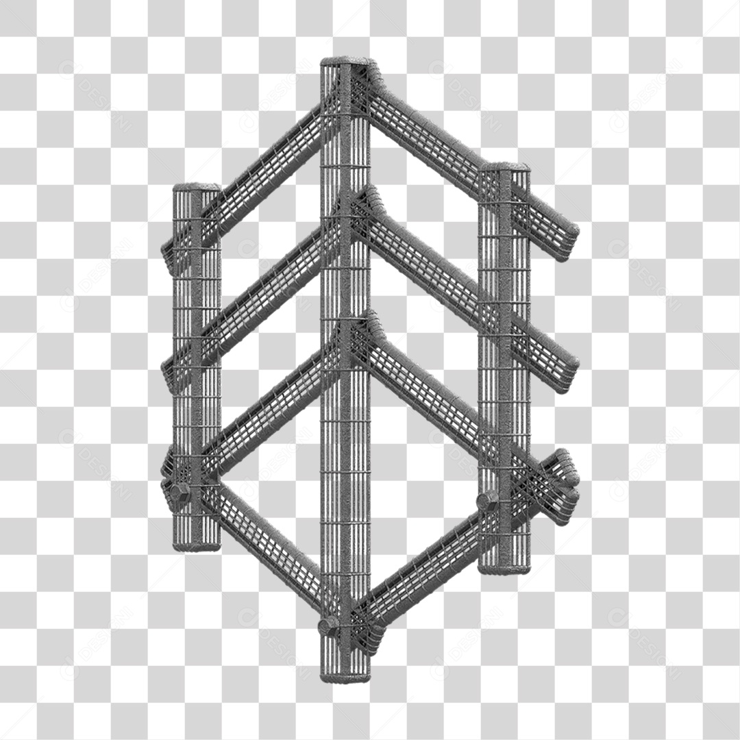 Kit Painel de Metal PNG Transparente